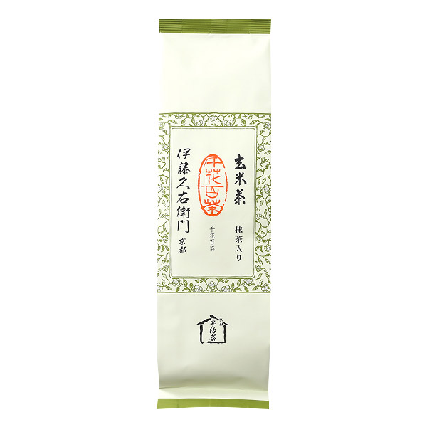 宇治抹茶入玄米茶180g袋入